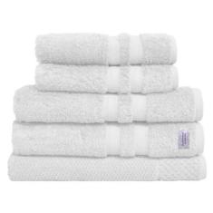 Jogo de toalha de banho Algodão Egípcio 5 peças Buddemeyer, Branco