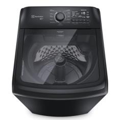 Máquina de Lavar Electrolux Expert, 18Kg, Preta, Tripla Filtragem, Jatos Poderosos, LEB18