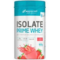 Isolate Prime Whey 900G Iso Hidro Coq-10 Stevia Body Morango - Bodyact