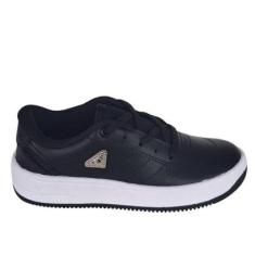 Tênis Infantil Meninas K360 Nova York Kidy - Preto-Feminino