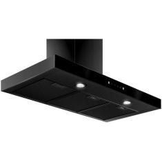 Coifa de Parede Brastemp 90cm com 03 Velocidades, Painel Touch on Glas