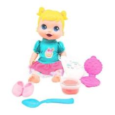 Boneca Baby's Collection Comidinha Super Toys Menina - Supertoys