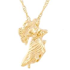 Gargantilha Iansã 22mm - Sunshine Cristais Cor:Ouro