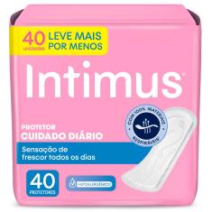 Protetor Diário Intimus Cuidado Diário sem Perfume 40 Unidades 40 Unidades