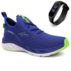 Tênis Masculino Cross Caminhada Academia Fitness + Relógio Esporte-Masculino