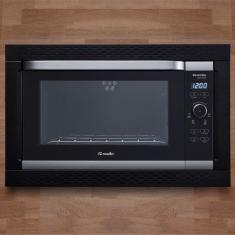 Forno Elétrico Digital De Embutir Mueller Decorato Gourmet Preto 44 Litros 220V