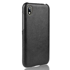 Capa para Huawei Honor Play 3E, capa para celular Rugged Shield 360° Proteja seu telefone capa de couro granulado capa para Huawei Honor Play 3E