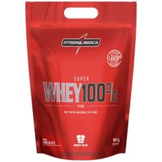 Super Whey 100% Pure Refil 907g Chocolate - Integralmédica - Integralm