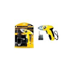 Parafusadeira Eda S/ Fio Bateria 6v 127/220v Com Kit