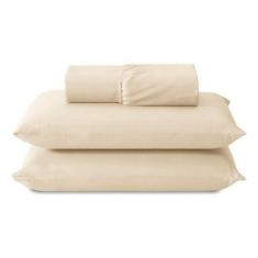 Jogo De Lençol casal com elastico  3 Peças   200 Fios lençol casal com