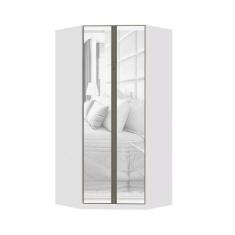 Guarda Roupa Modulado Canto Closet 2 Portas 7 Prateleiras 111,9cm com 