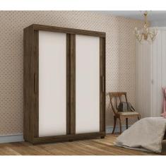 Guarda Roupa Flex Assis 2 Portas de Correr 3 Gavetas - Lanza