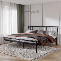 Cama King em Aço Begônia CabeCasa MadeiraOriginals - CabeCasa MadeiraM