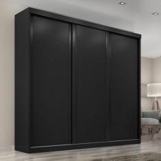 Guarda Roupa Casal Sevilha 3 Portas Correr 6 Gav. - Tonielque Móveis, 