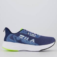 Tênis Fila Racer Wings Azul e Marinho