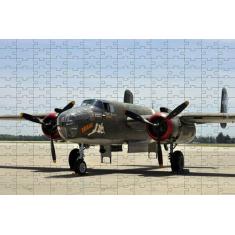 Quebra-cabeça em MDF Aviões antigos de 300 peças - Coleção TEA & AMOR