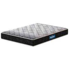 Colchão de Casal Probel Guarda Costas Promiddle Espuma D28 22x138x188cm - Branco/Preto