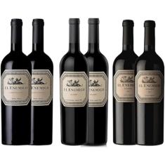 Kit 6 Vinhos - El Enemigo = 2 El Enemigo Bonarda + 2 El Enemigo Cabernet Franc + 2 El Enemigo Malbec