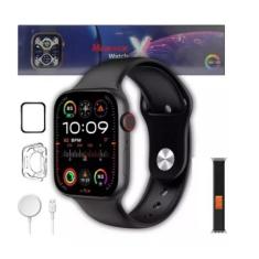 Relógio Smartwatch Watch X Séries 10 Microwear NFC, GPS, Músicas, Jogo