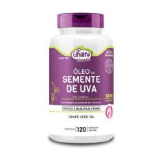 Óleo de Semente de Uva Unilife 120 Cápsulas 1000mg