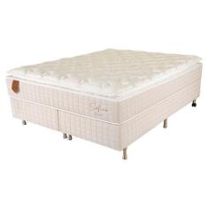 Cama Box King Size (Box + Colchão) 193x203x67 Safira Prorelax Molas En