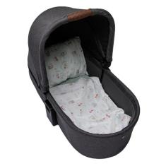 Jogo De Lençol P/carrinho De Bebê 100% Algodão 3 Pçs - Papi, FLORESTA