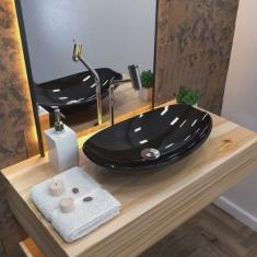 Kit Cuba L45 com Torneira Link 1062 Metal e Válvula Click 1 B Compace