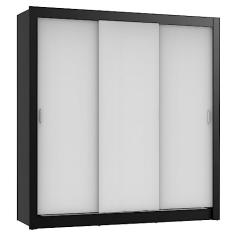 Guarda Roupa Casal Madesa Mônaco 3 Portas de Correr