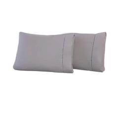 Jogo Lençol 3Peças Viúva 1,88M X 1,28M X 30Alt 230 Cinza