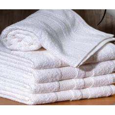 Kit 4 Toalha De Banho Esmeralda 100% Algodão Toalha Para Salão De Bele