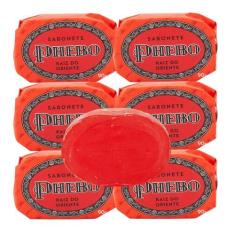 Kit 6 Sabonete Phebo Granado Raiz do Oriente Glicerina Vegetal Natural