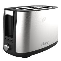 Torradeira Elétrica Simple Life com 7 Níveis de Tostagem Função Descongelar e Aquecer Inox Oster