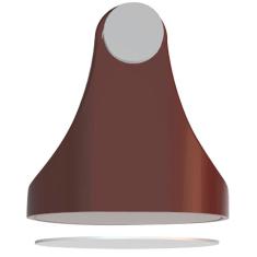 Trava Porta Magnético Universal ComfortDoor Marrom Escuro