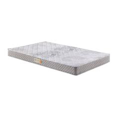 Colchão Solteiro D33 Bordado 078x188x17cm Ecoline Ecoflex Cinza