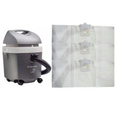 Saco Descartável Aspirador De Pó Electrolux Hidrovac Com 3 Unidades