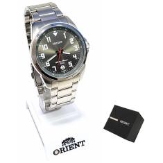 Relógio Orient Masculino Analógico Prateado MBSS1154A G2SX