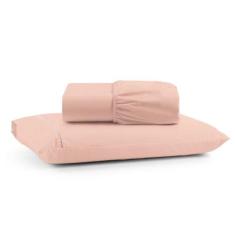 Jogo Cama Lençol Bali Solteiro Percal 180 Fios 100% Algodão - Casa Sca