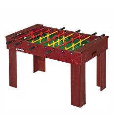 Mesa de pebolim totó embutido bonecos de alumínio - klopf 1071