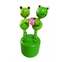 Brinquedo Pedagógico Educativo Em Madeira Fantoche Animais - PERNA MOL