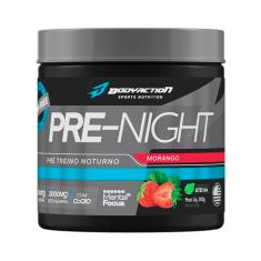 Pré Treino Noturono Pre-Night 200g Sabor Morango Bodyaction