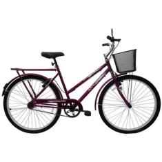 Bicicleta Feminina ARO 26 Genova - 310131 Roxo