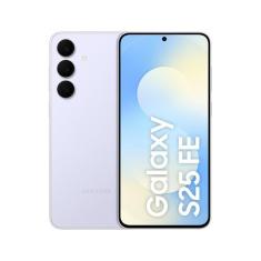 Celular Samsung Galaxy S25 FE 5G, 128GB, 8GB RAM, Câmera Tripla de 50+