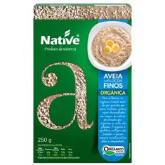 Aveia em Flocos Finos Orgânica, Native, 250 g