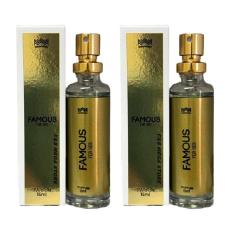 Kit 2 Perfume Feminino Famous For Her Amakha Paris 15Ml