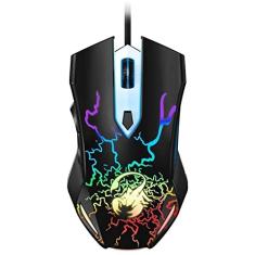 Mouse Gamer Genius Scorpion Spear (800 - 1600 - 2000 DPI / RGB / 6 Botões / 6500 fps / 30 Gs / 150 IPS / Cabo 1,8m)