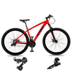 Bicicleta Aro 29 Mtb Ksw Xlt 21v Aluminio Cambios Shimano Suspençao 80