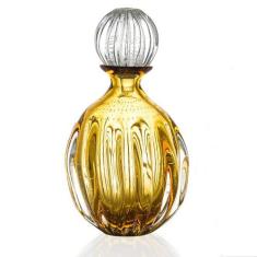Garrafa Em Cristal Murano Âmbar - São Marcos