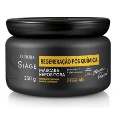 Máscara Capilar Siàge Regeneração Pós Química 250g - Eudora, 250g