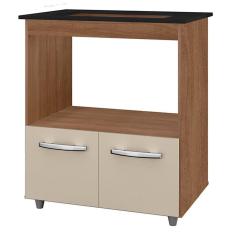 Balcão Para Cooktop 5 Bocas Elisa Mobbs Savana Off White