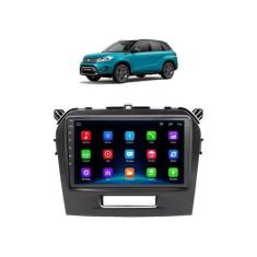 Kit Multimídia Grand Vitara 2016 / 2022 9 Pol Android Carplay 2/32GB -